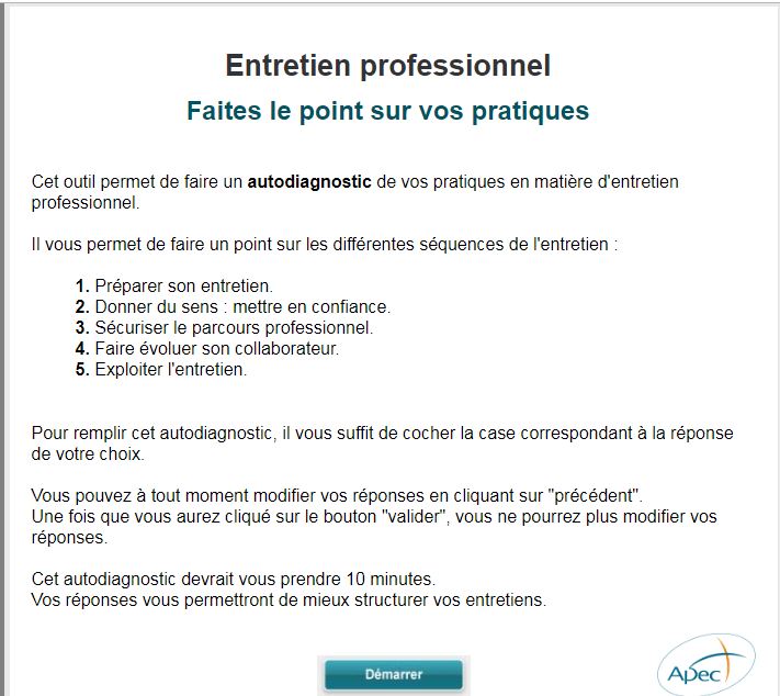 Bilan De Vos Entretiens Professionnels